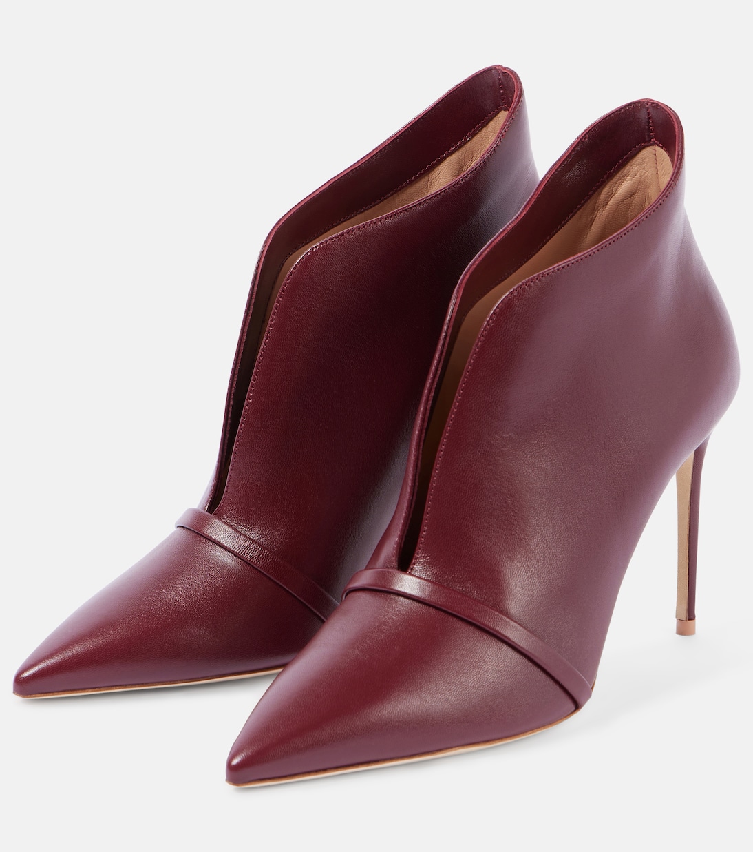 Loren leather ankle boots | Malone Souliers
