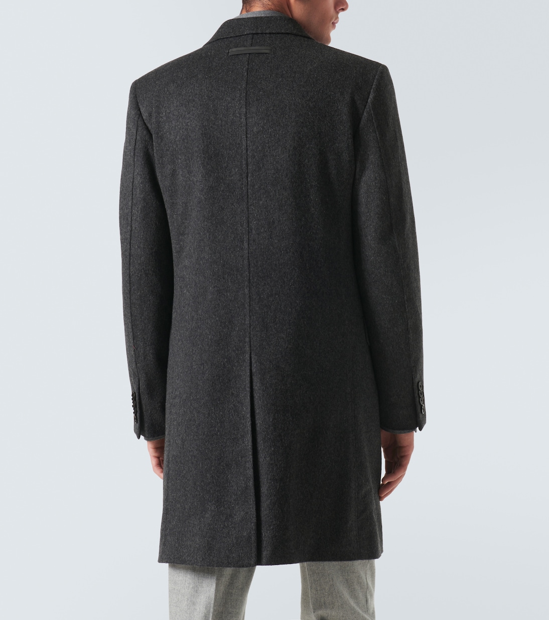 Wool and cashmere-blend overcoat | Zegna