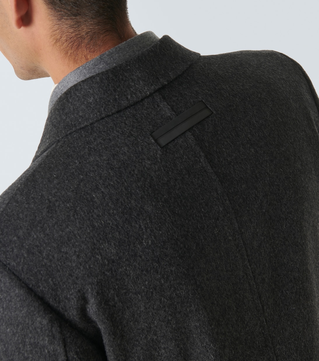Wool and cashmere-blend overcoat | Zegna