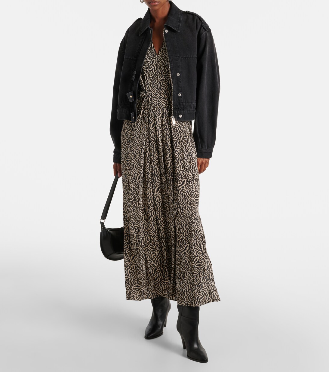 Robe longue Vonick imprimée | Marant Etoile