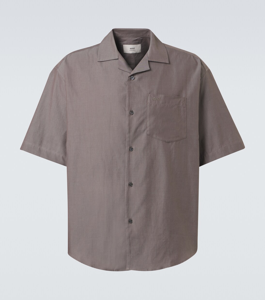 Cotton gabardine shirt | Ami Paris