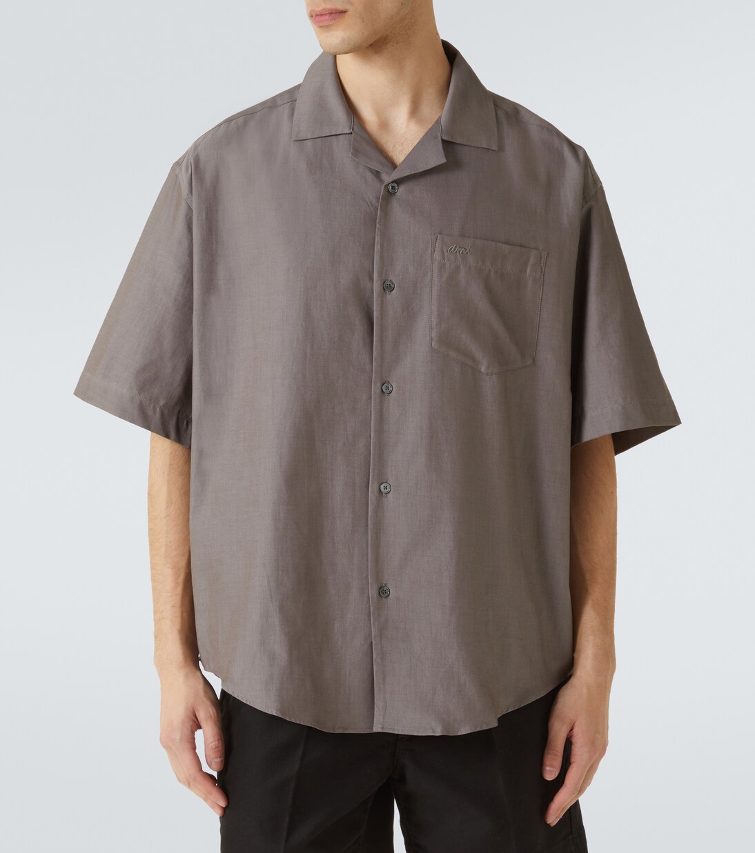 Cotton gabardine shirt | Ami Paris