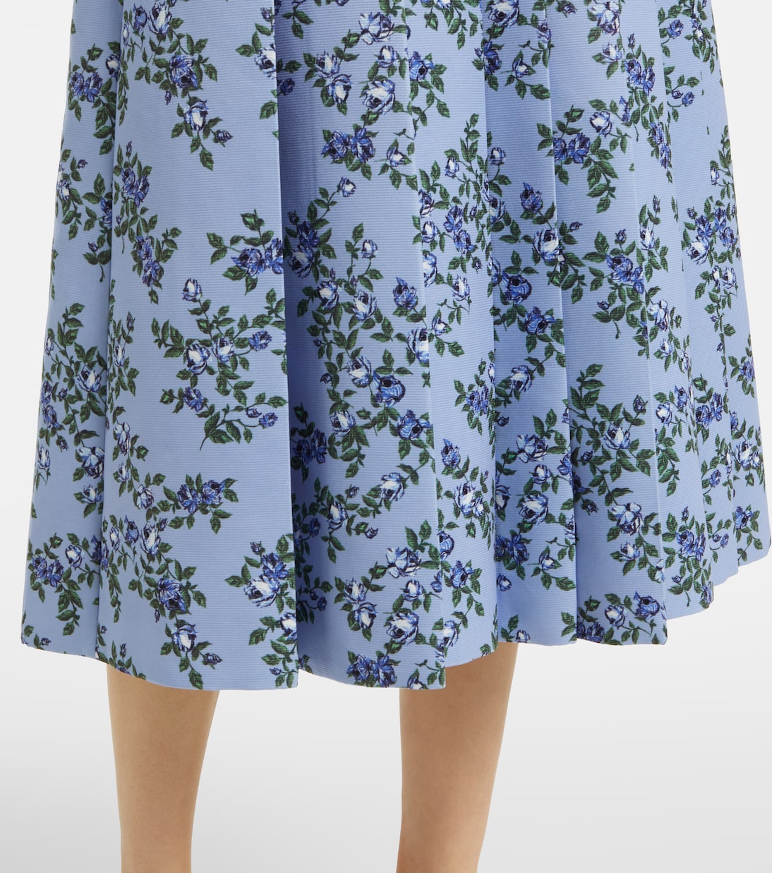 Robe midi Adele à fleurs | Emilia Wickstead