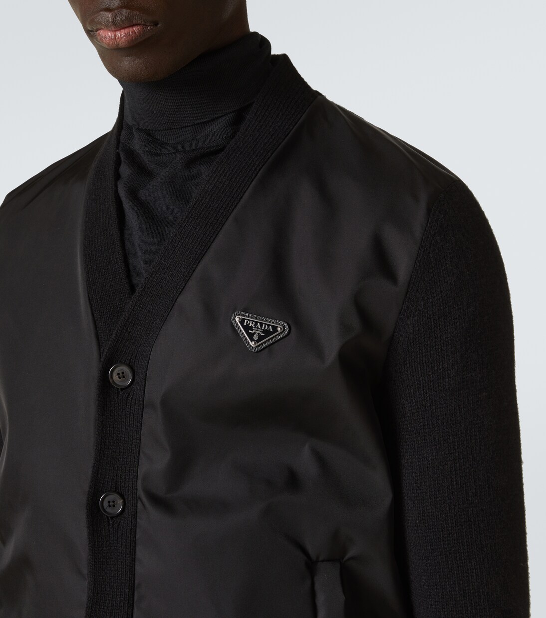 Wool and cashmere cardigan | Prada