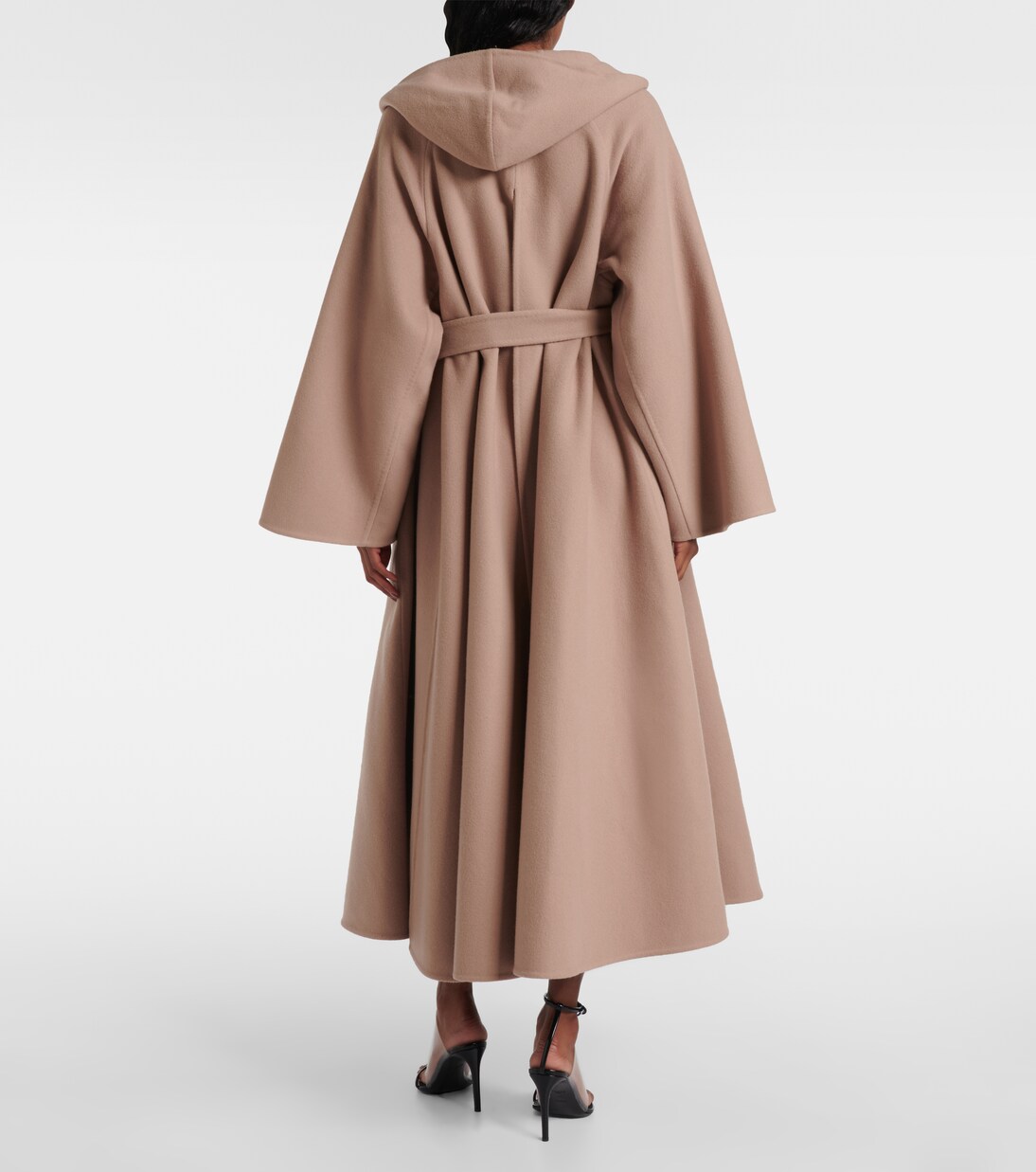 Wool and cashmere wrap coat | Alaïa