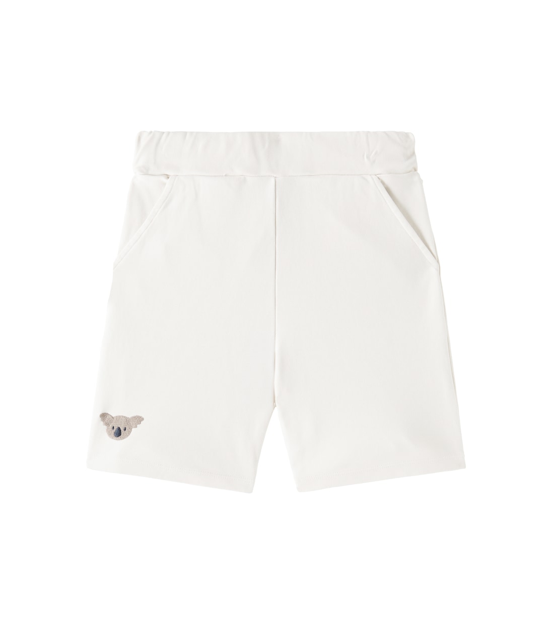 Ithri embroidered cotton shorts | Donsje