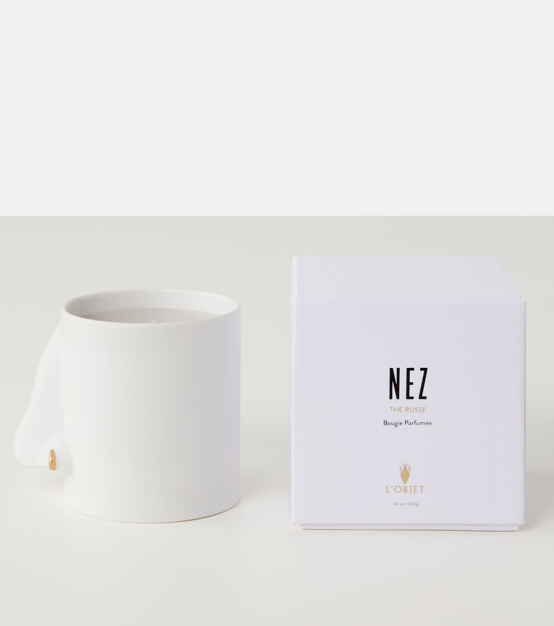 Nez porcelain scented candle | L'Objet