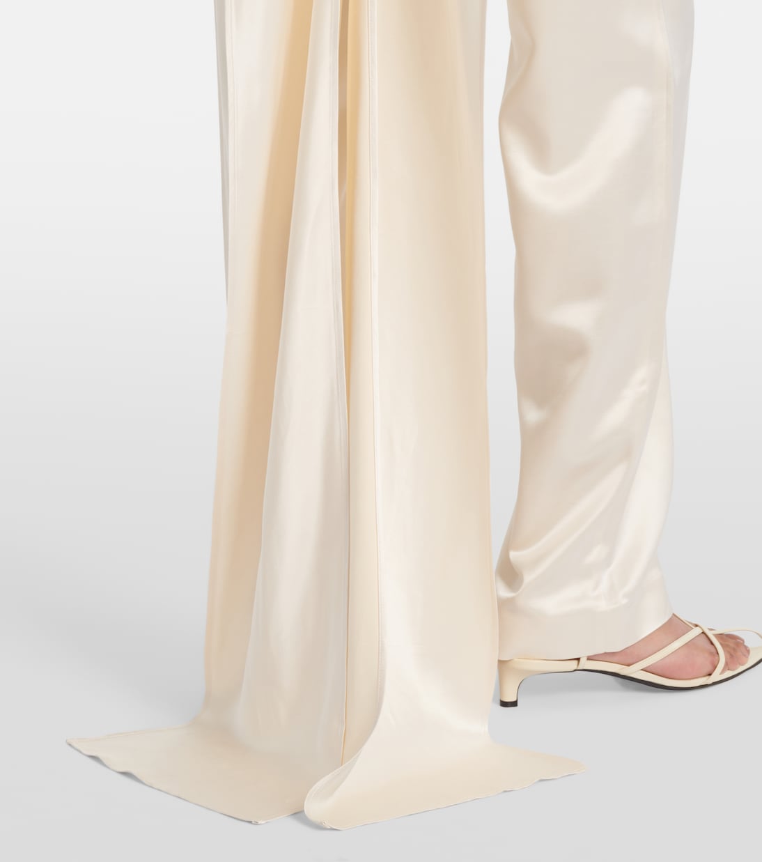 Sara caped satin top | Tove