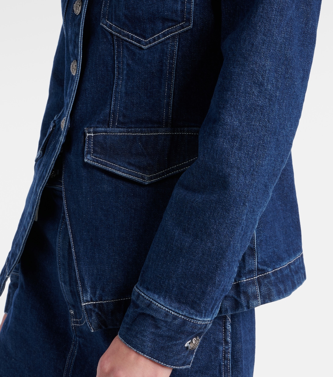 Alfie denim jacket | Veronica Beard