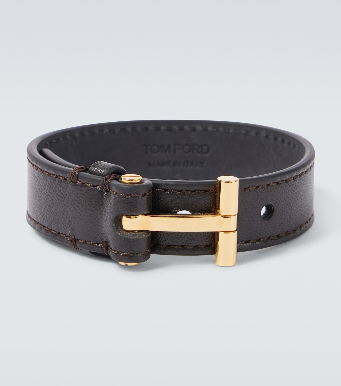 T leather bracelet | Tom Ford