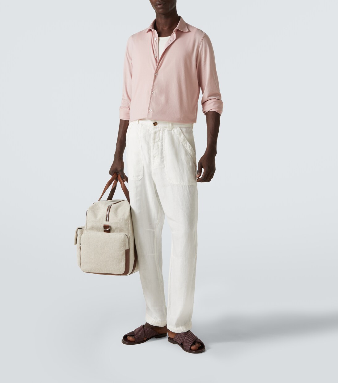 Jason 코튼 저지 셔츠 | Fedeli