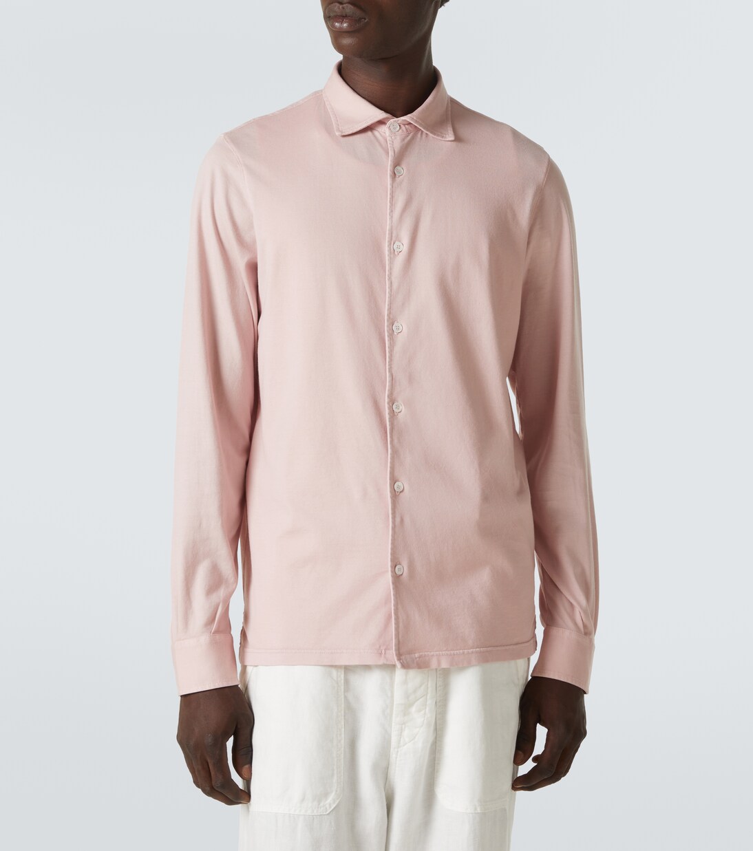 Jason 코튼 저지 셔츠 | Fedeli