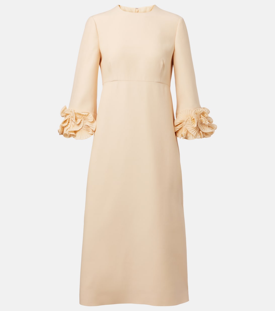 Ruffled Crêpe Couture midi dress | Valentino