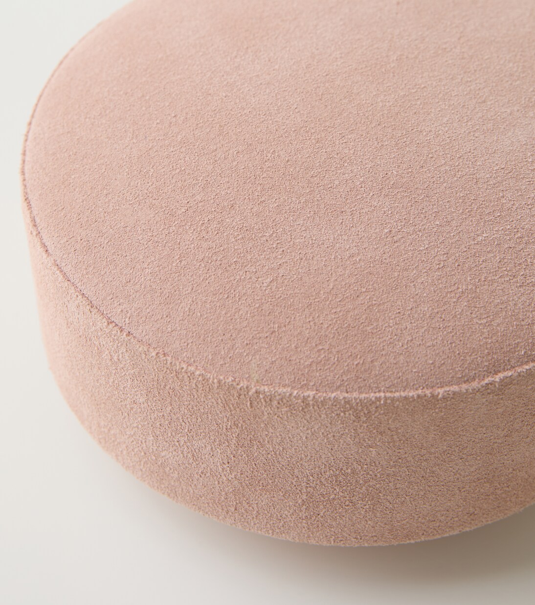 Pastille suede and wood container | Michaël Verheyden