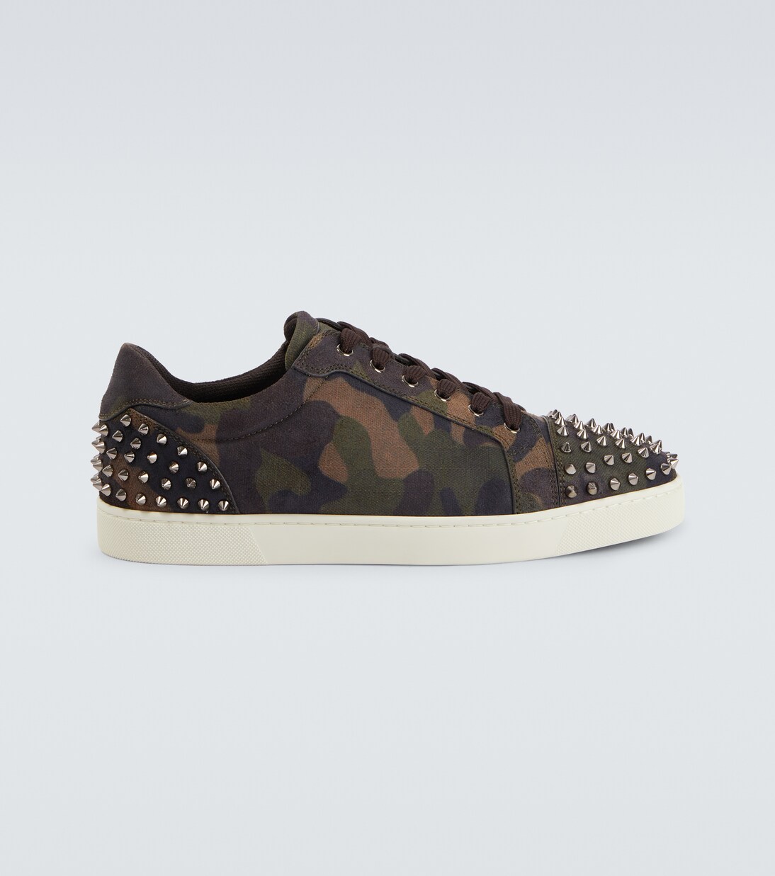 Seavaste camouflage spiked suede sneakers | Christian Louboutin