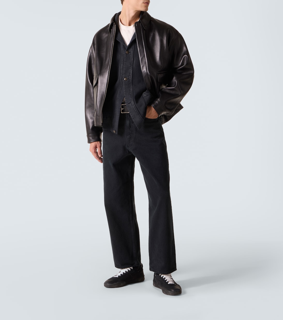 High-Rise Wide-Leg Jeans | A.Presse