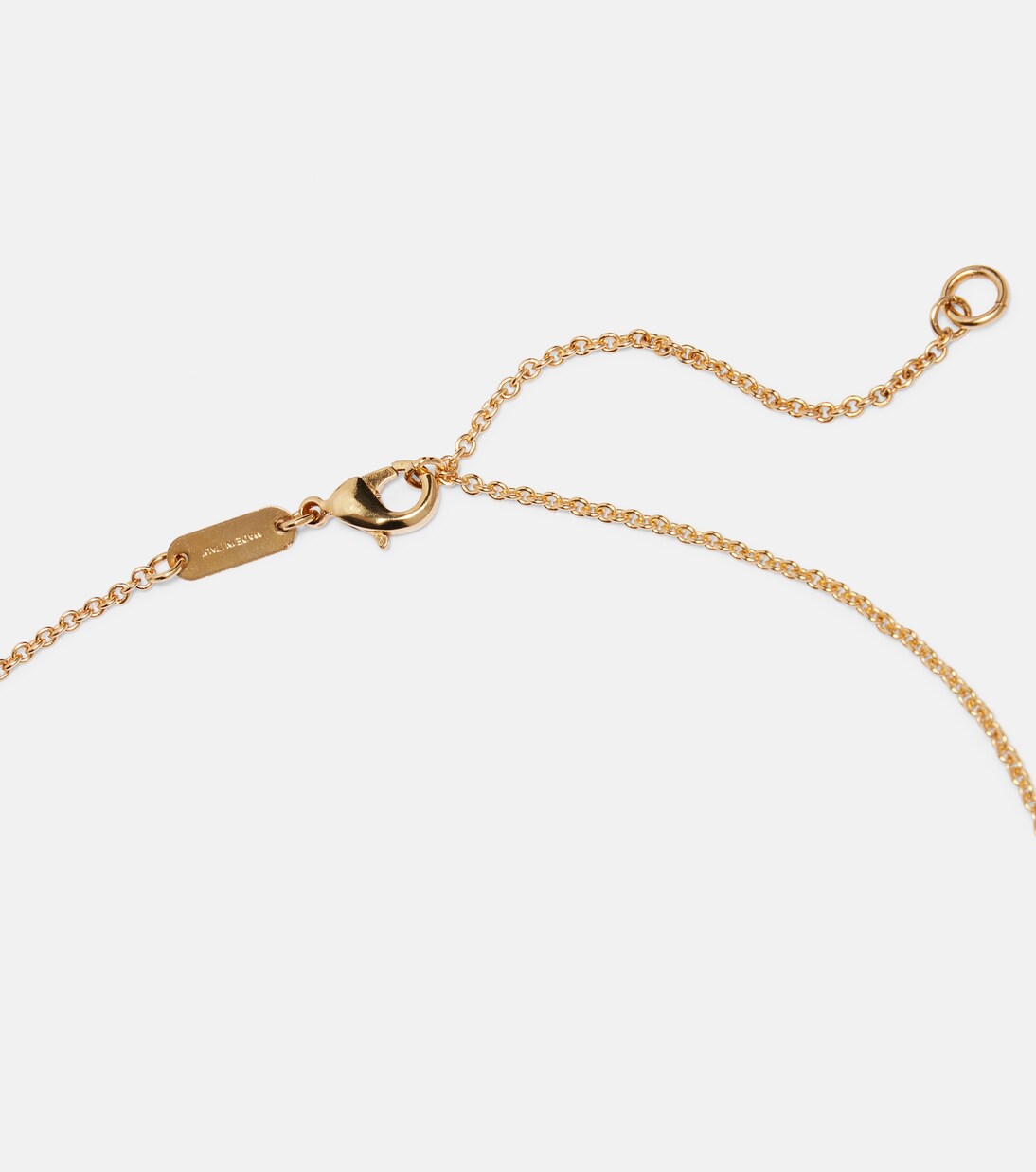 Collana con pendente DG con cristalli  | Dolce&Gabbana