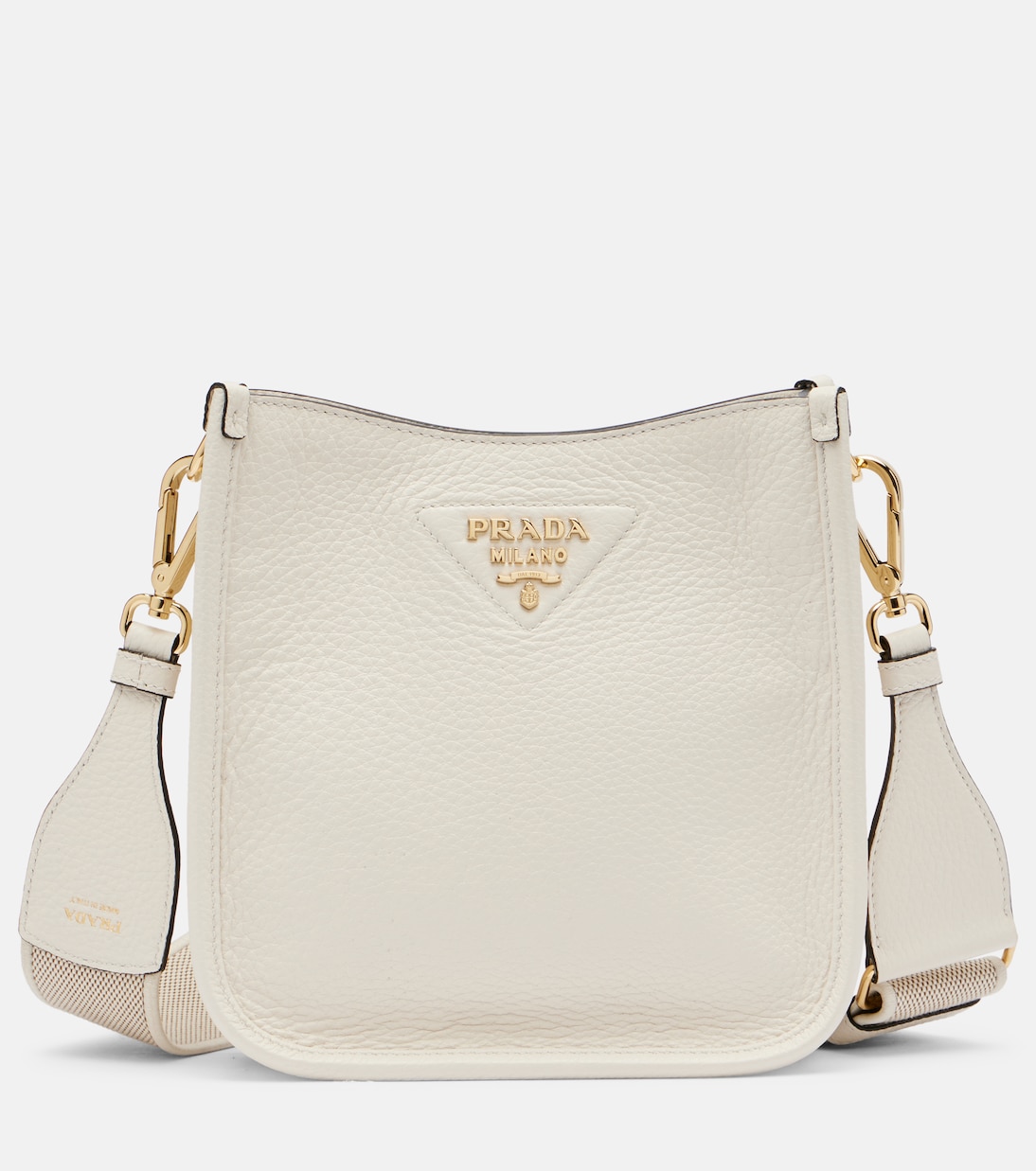 Mini leather shoulder bag | Prada