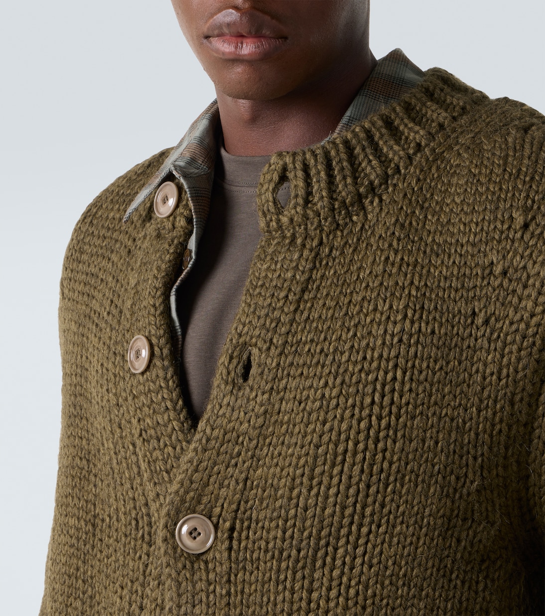 Cardigan Over in lana e alpaca | Our Legacy