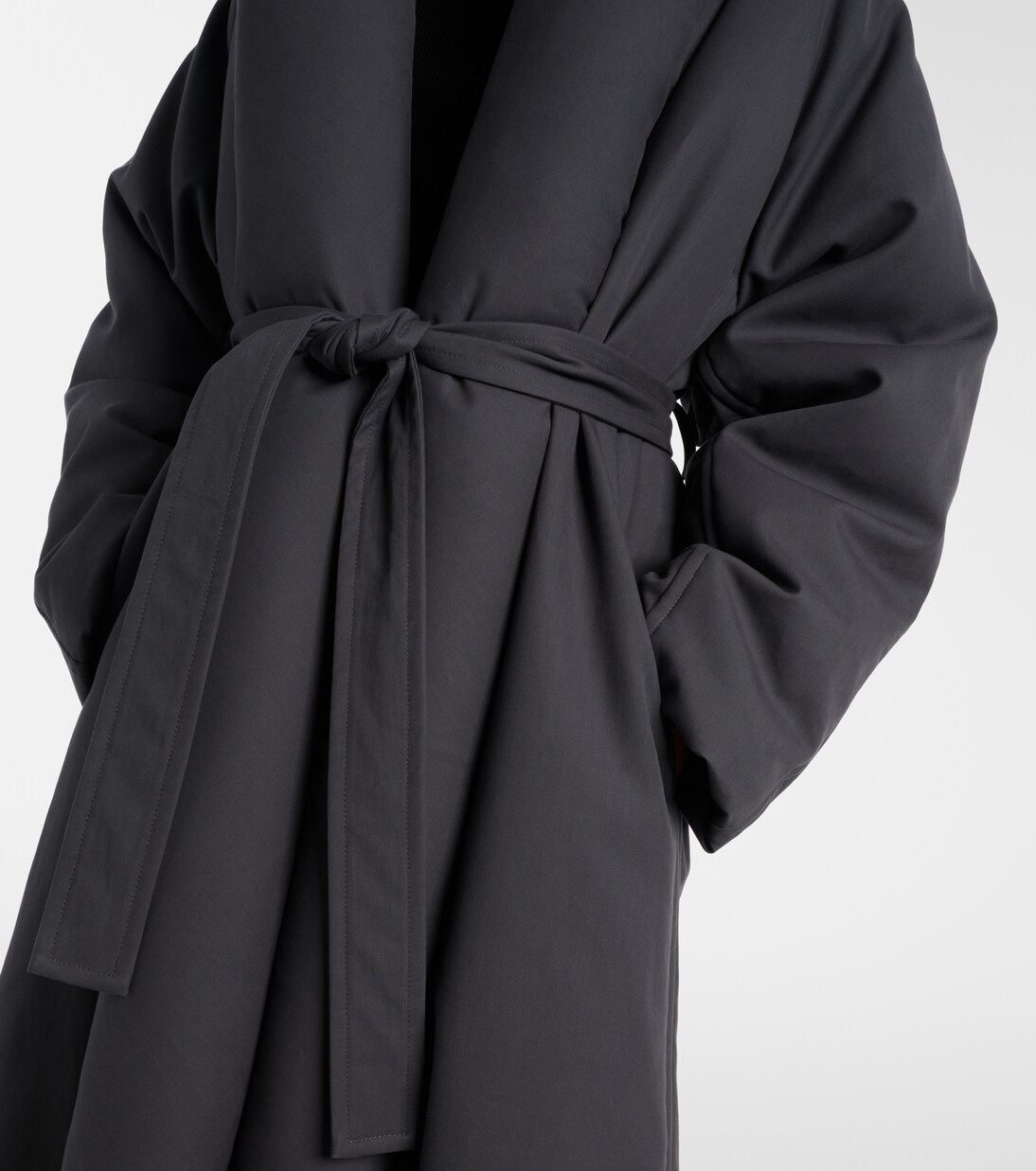 Cotton gabardine puffer coat | Alaïa