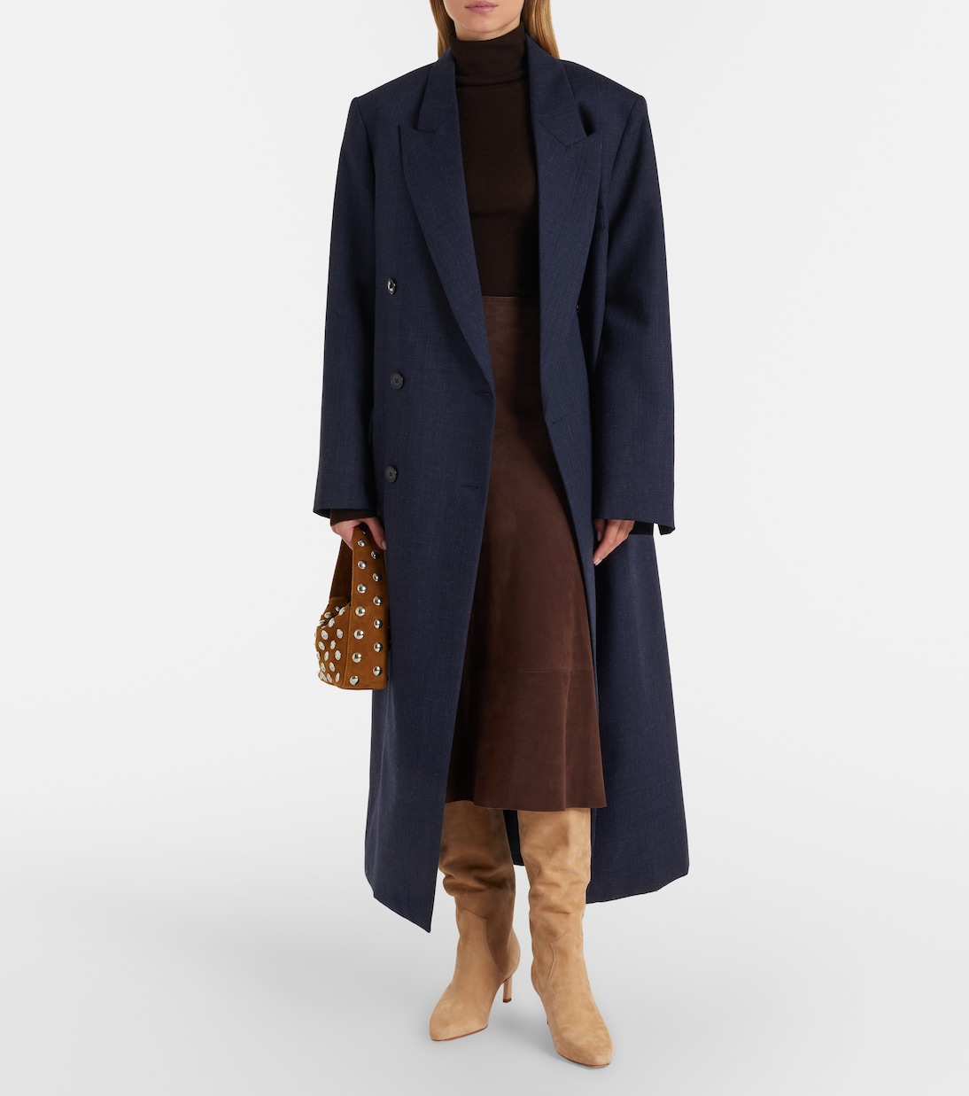 Kinna 55 suede knee-high boots | Veronica Beard