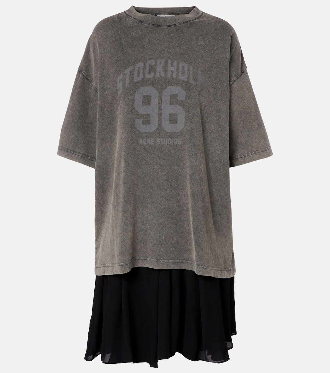 Miniabito Ennie in cotone con logo | Acne Studios