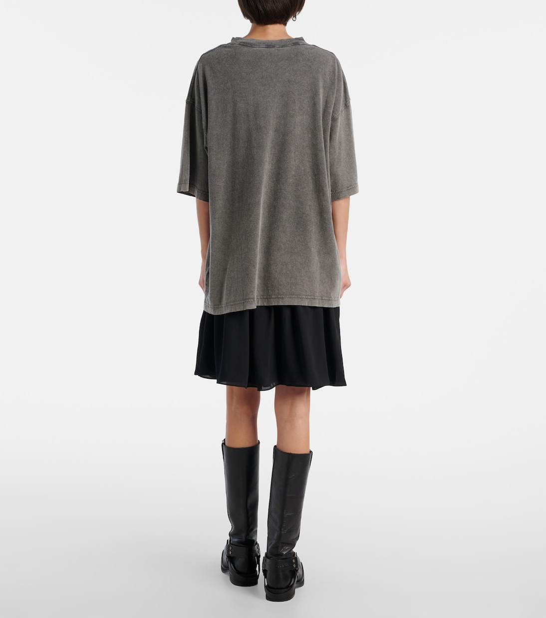 Miniabito Ennie in cotone con logo | Acne Studios