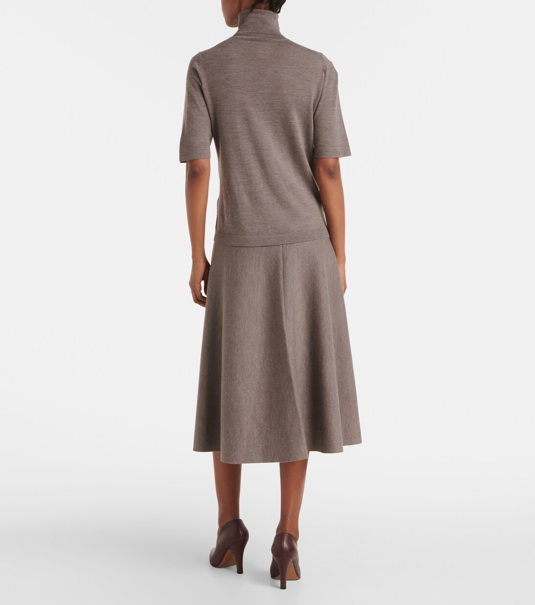 Cashmere turtleneck sweater | Jardin des Orangers