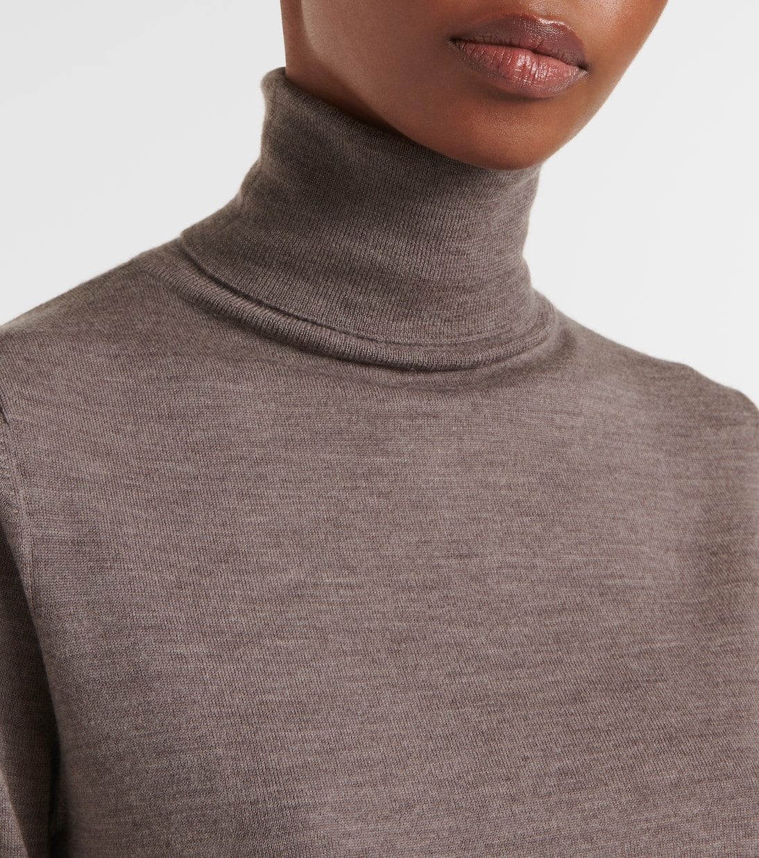 Cashmere turtleneck sweater | Jardin des Orangers