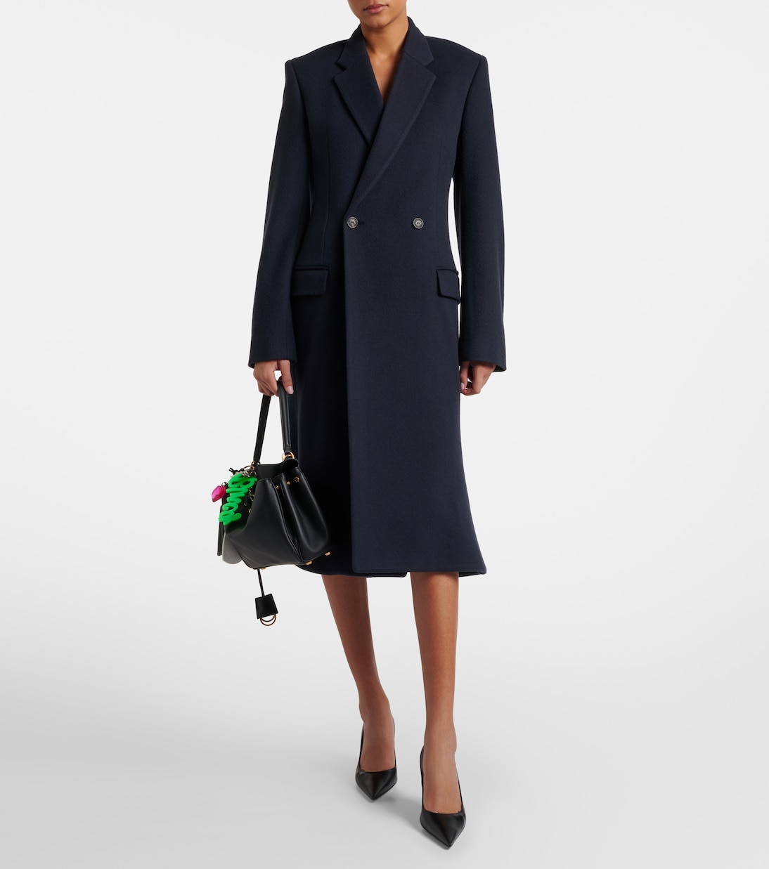 Cappotto Godet in lana | Balenciaga