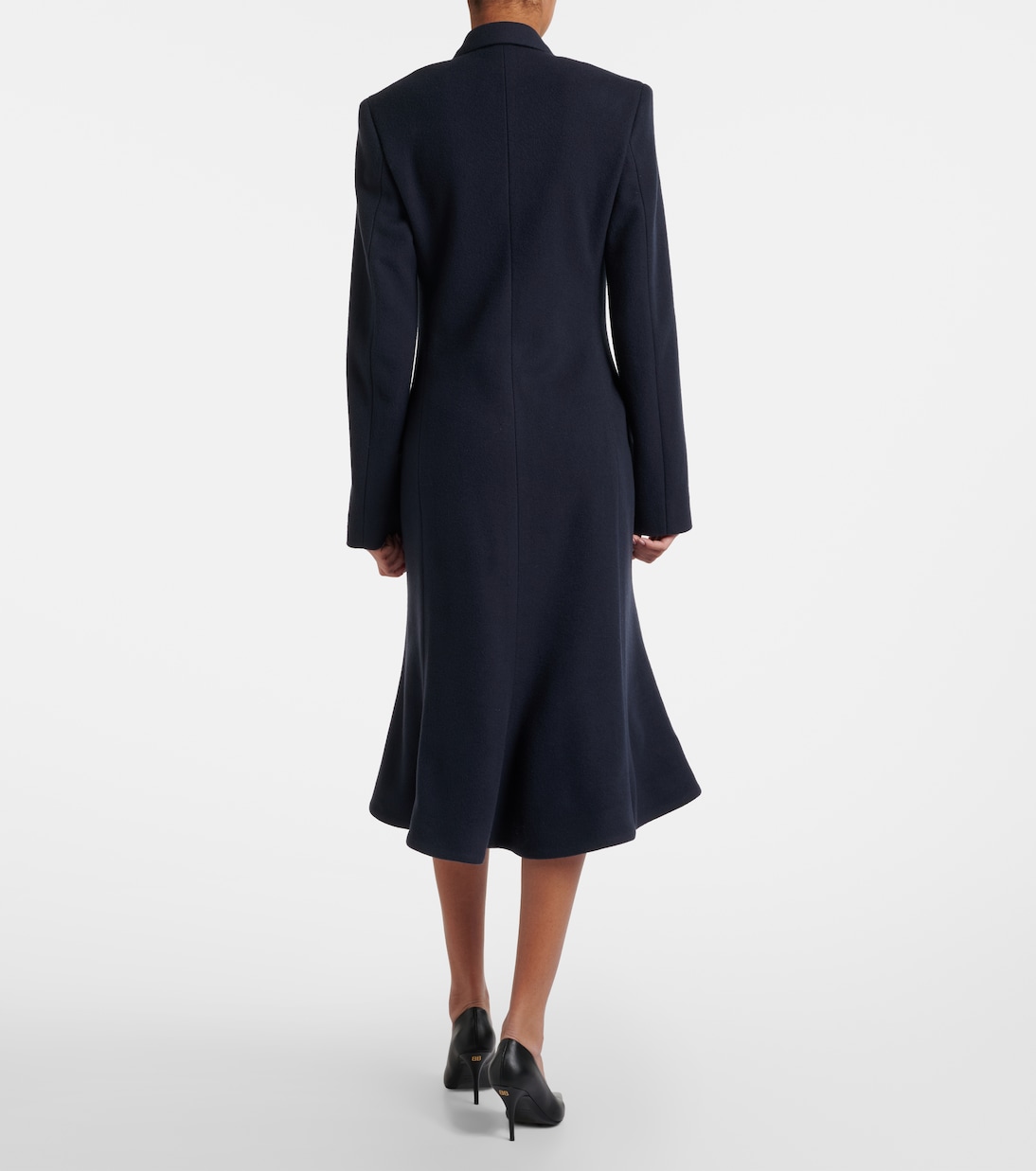 Cappotto Godet in lana | Balenciaga