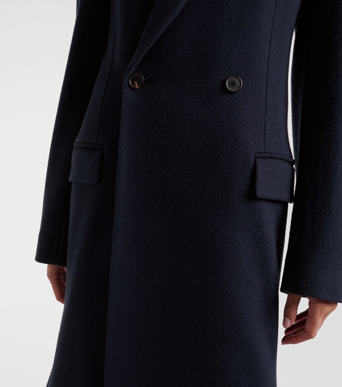 Cappotto Godet in lana | Balenciaga