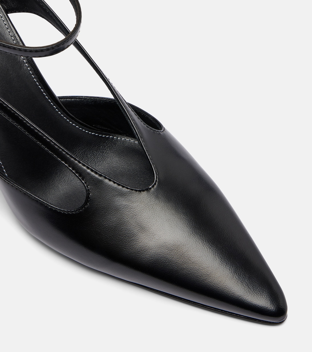 Cutout leather pumps | Toteme