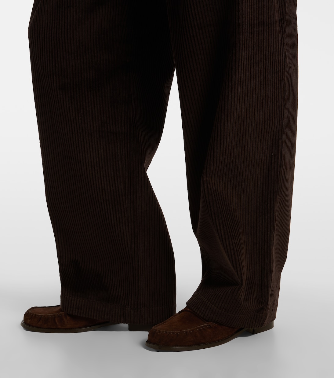 Gerade Hose Norstrand aus Baumwoll-Cord | The Frankie Shop