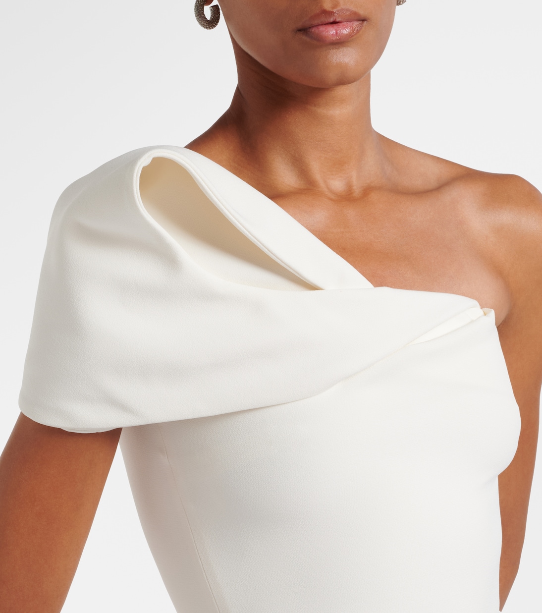 Bridal Blanchette crêpe gown | Safiyaa