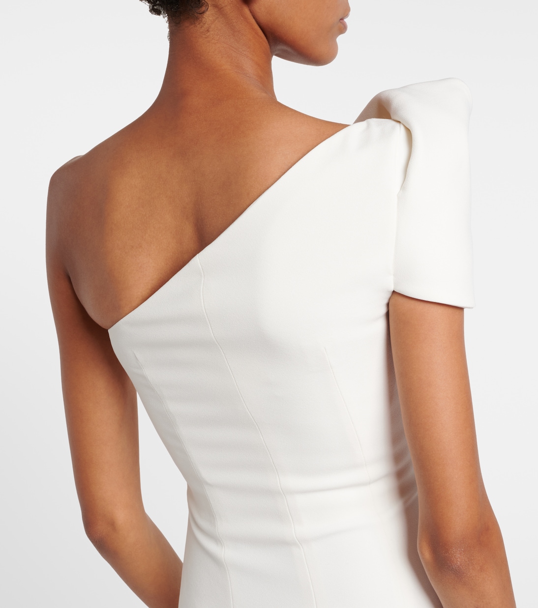 Bridal Blanchette crêpe gown | Safiyaa