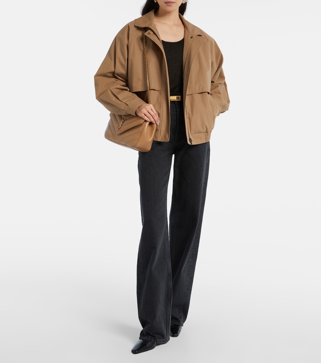 Loulou Medium leather shoulder bag | Saint Laurent