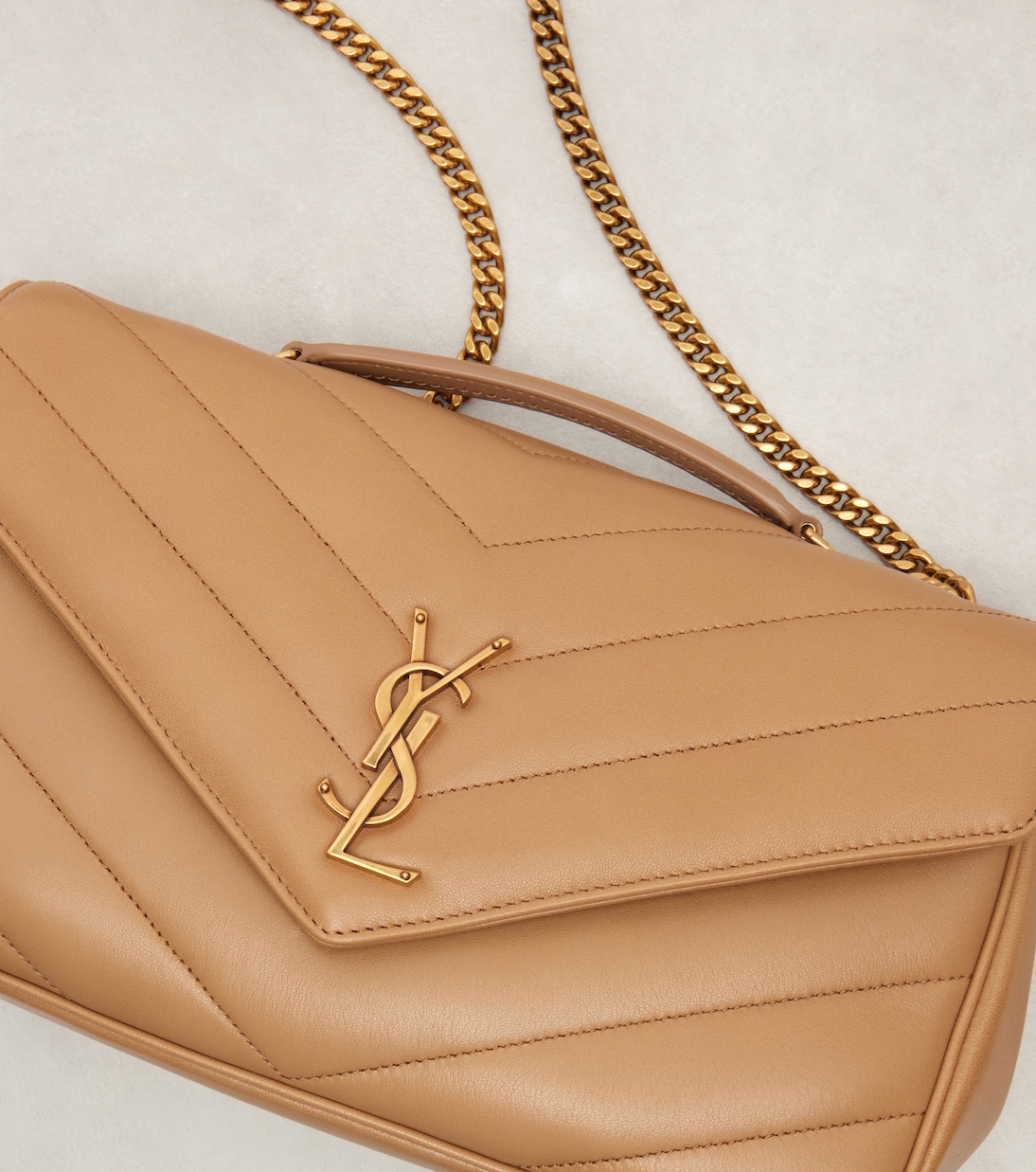 Loulou Medium leather shoulder bag | Saint Laurent