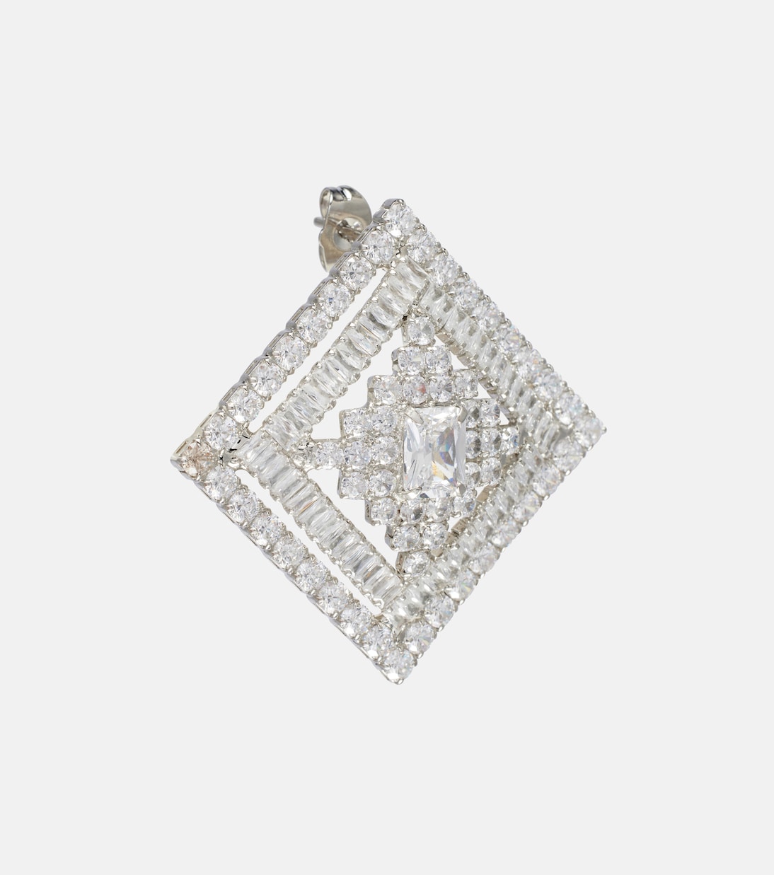 Louise crystal-embellished earrings | Rebecca Vallance