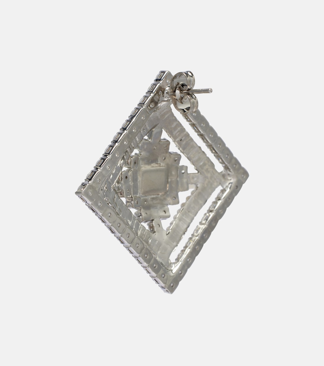 Louise crystal-embellished earrings | Rebecca Vallance