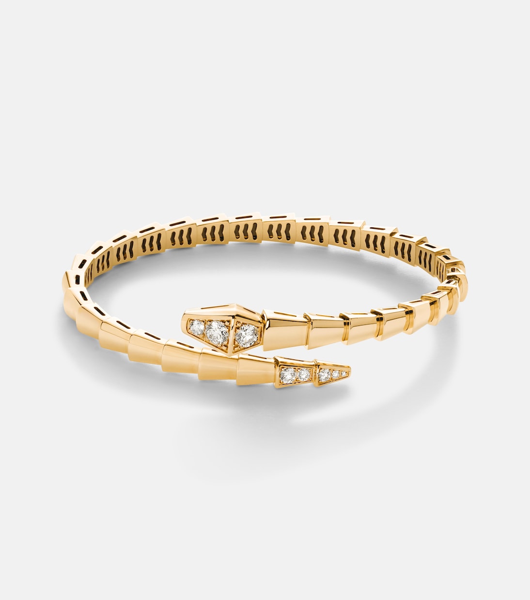 Bracelet Serpenti Viper en or 18 ct et diamants  | Bvlgari