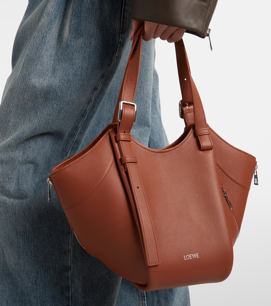 Sac Hammock Flip Medium en cuir | Loewe