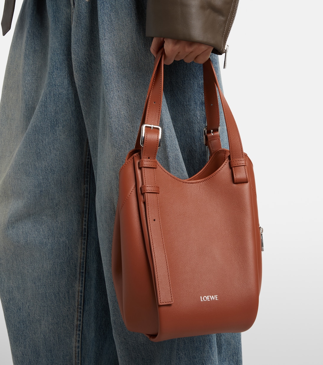 Sac Hammock Flip Medium en cuir | Loewe