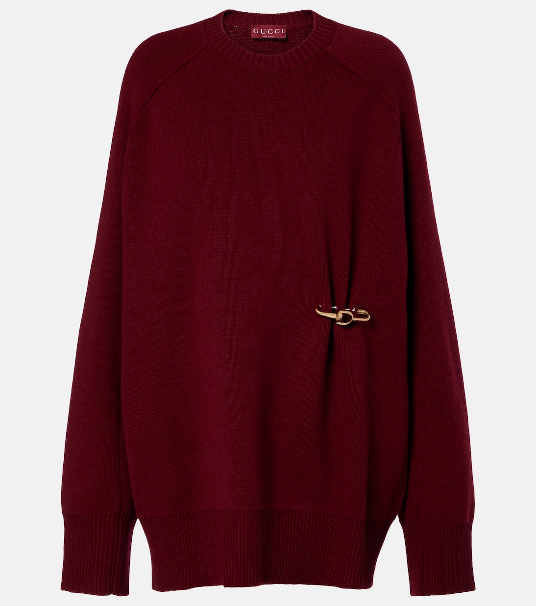 Horsebit wool and cashmere sweater | Gucci