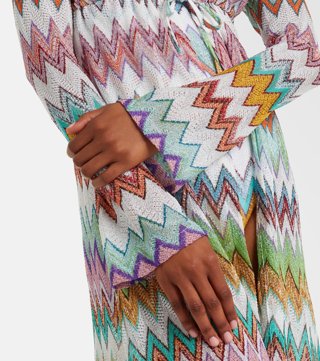 Cover-up Zig Zag aus Lamé | Missoni