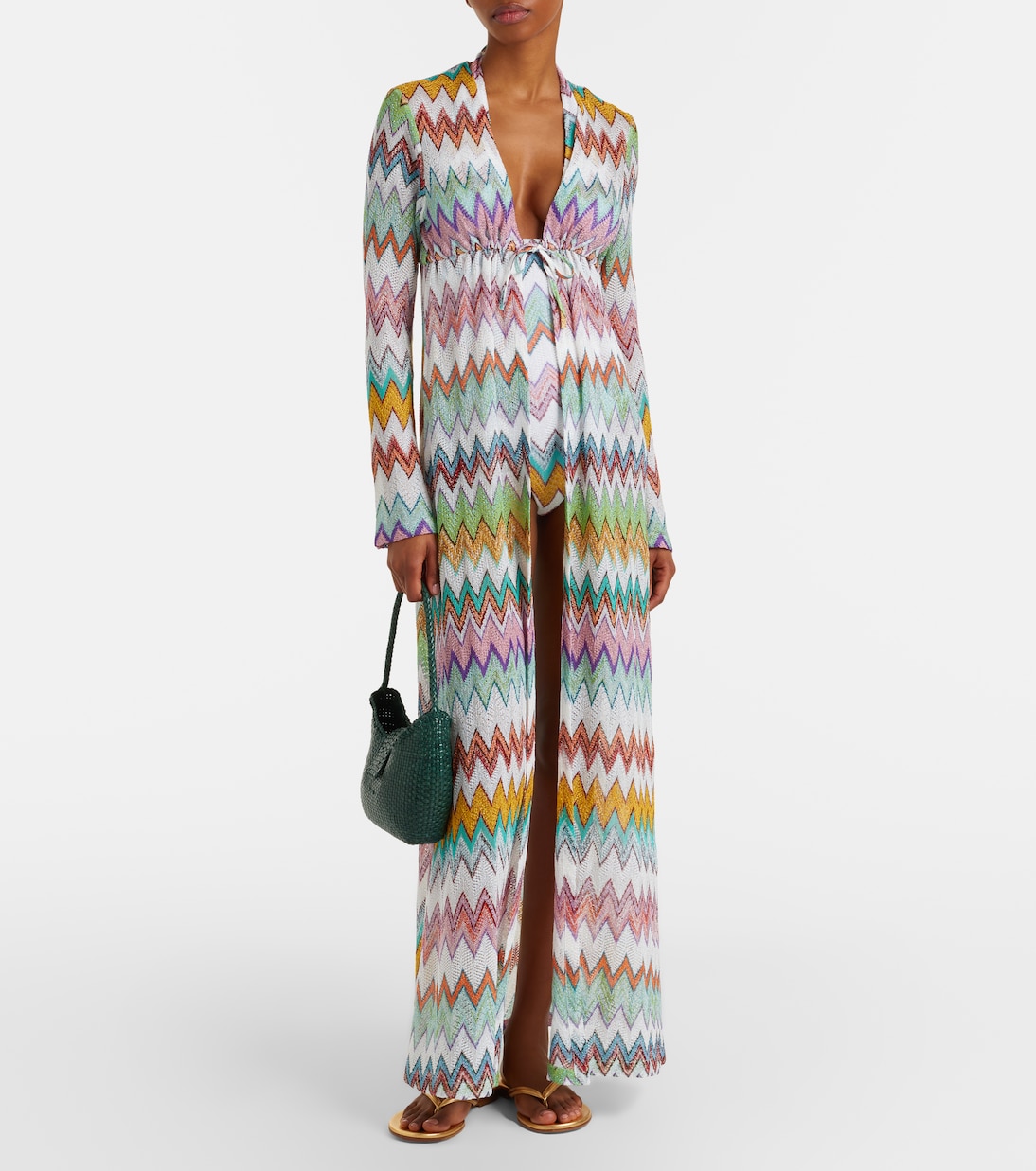 Cover-up Zig Zag aus Lamé | Missoni