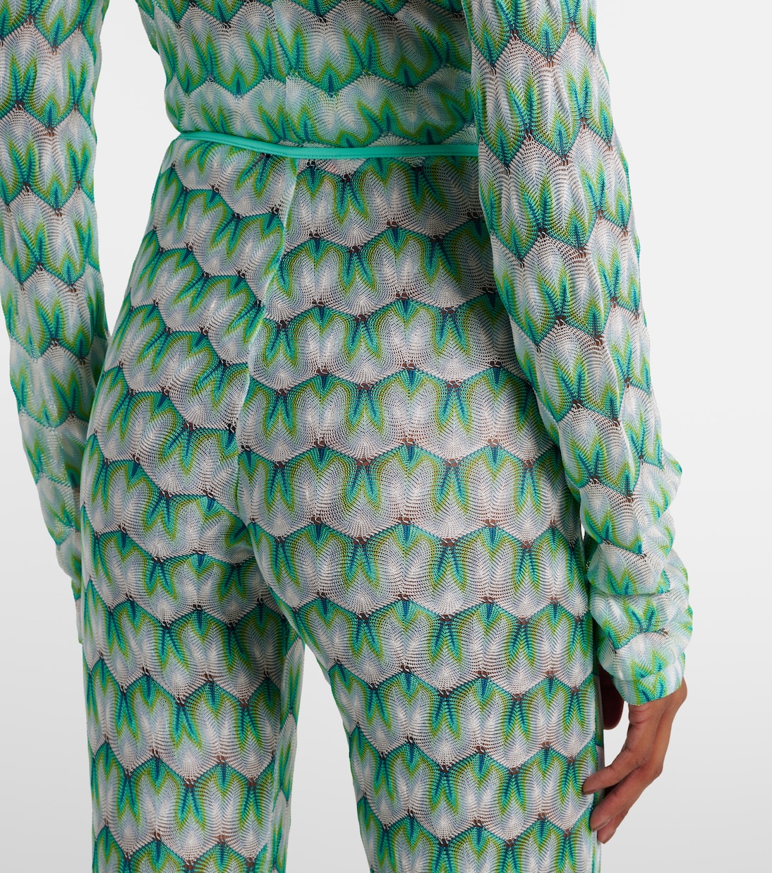 High-rise flared pants | Missoni