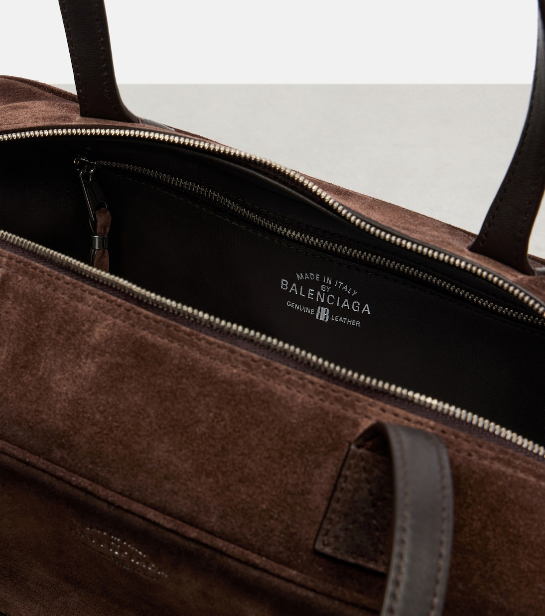 Borsa a spalla Carrie Small in suede | Balenciaga