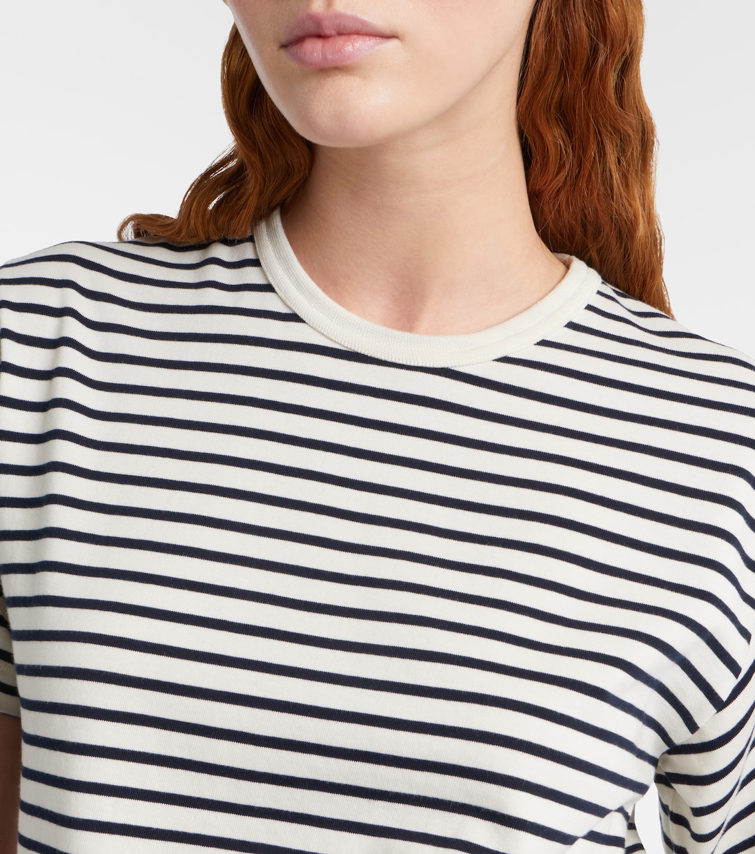 Striped cotton jersey T-shirt | JW Anderson