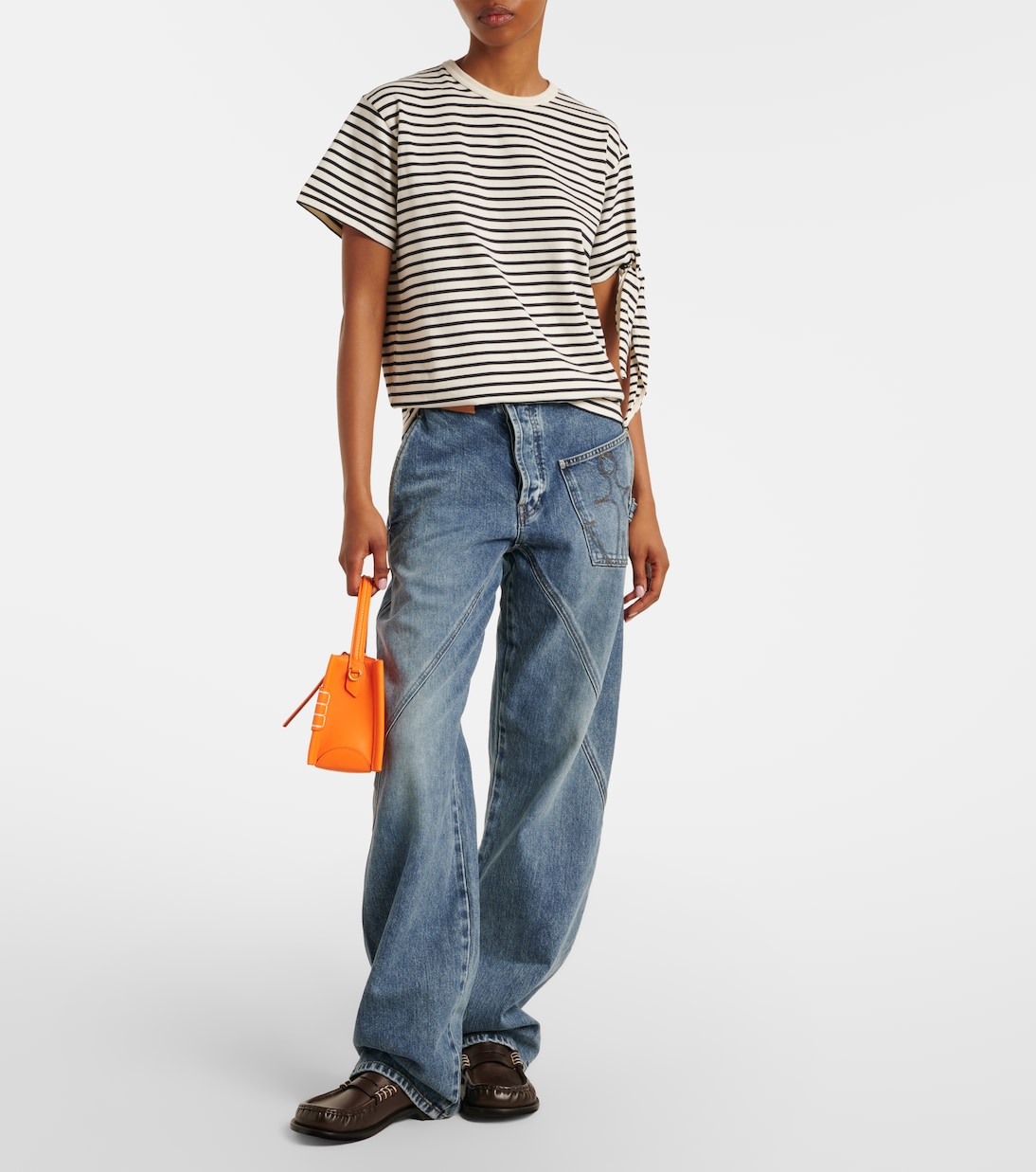 T-Shirt aus Baumwoll-Jersey | JW Anderson